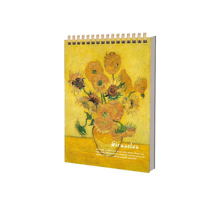 Monet Painting Cover Sketchbook